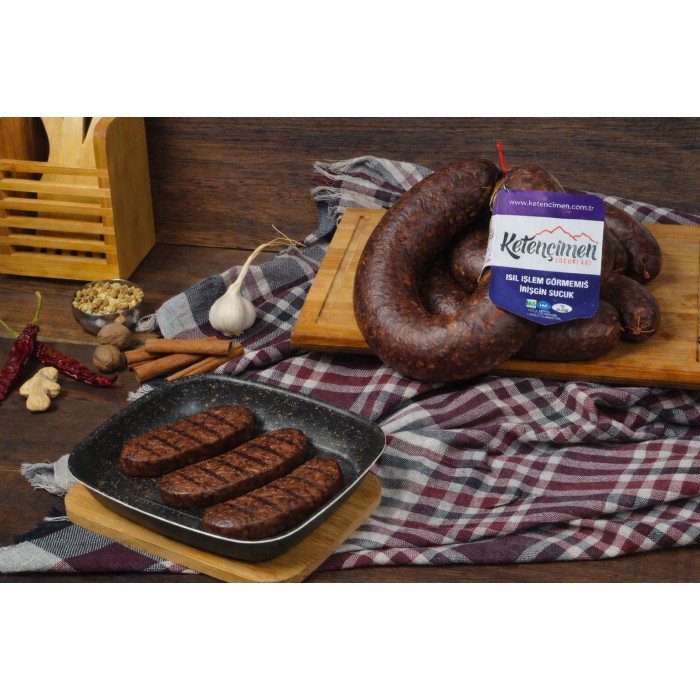 KETENÇİMEN DOĞAL İRİŞGİN SUCUK 500 GR.